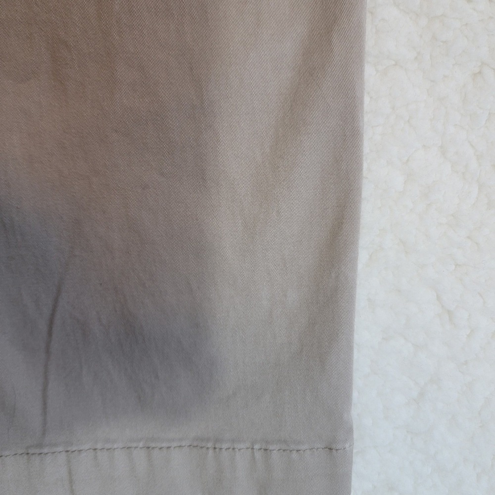 Khakis & Co Tummy Slimming Chino Pants Women 12 Tan Flexible Waist - Picture 7 of 7